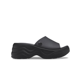 Dép Quai Ngang Nữ Crocs Skyline - Black