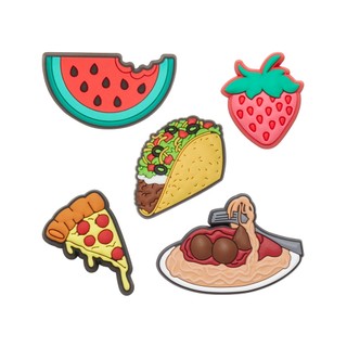 Phụ kiện Jibbitz™ Charm Cho Dây Giày - All the Food Lace Backer