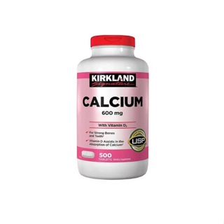 Viên uống bổ sung canxi Kirkland Calcium + D3 Kirkland 500 viên