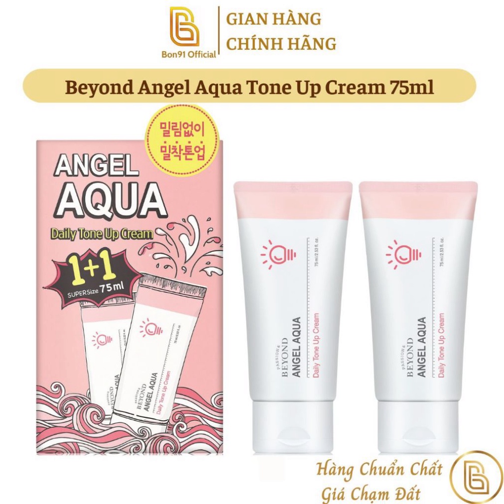 Kem dưỡng trắng nâng tone Beyond Angel Aqua Daily Tone Up Cream 75ml