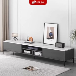 Kệ tivi thông minh màu vân đá phong cách Bắc Âu chất liệu gỗ MDF phủ melamin thương hiệu UNLIMI - GP297 / GP298 / GP299
