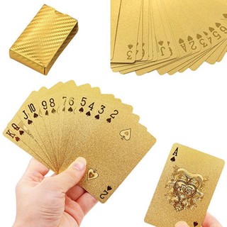 Bộ Bài Mạ Vàng 24k KNY