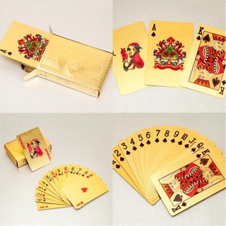 Bộ Bài Mạ Vàng 24k KNY
