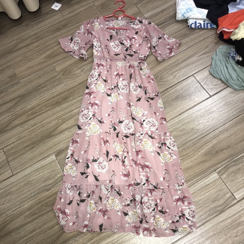 đầm maxi sz s m dài bèo