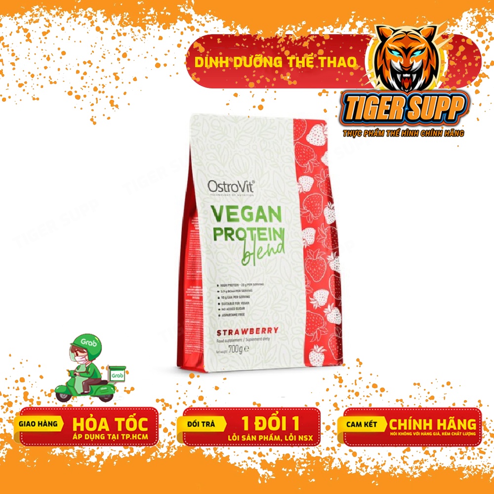 [Freeship] Ostrovit Vege Protein Blend - 100% Protein Isolate Thực Vật 700 Grams - Chính hãng