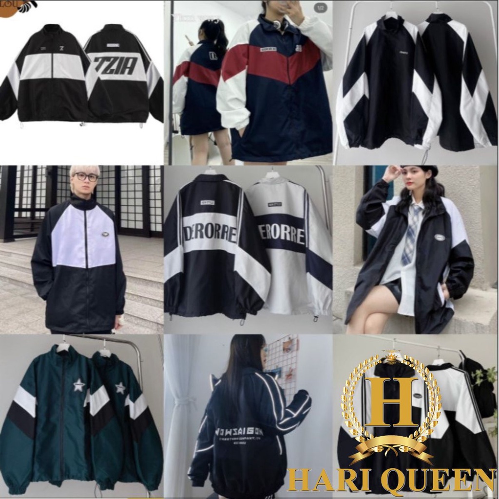 Các mẫu áo gió nam nữ hottrend xu hướng form rộng đẹp HARIQUEEN