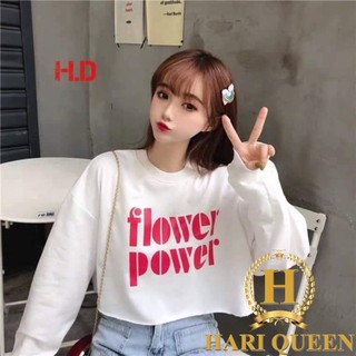 Áo croptop flower power hda0919
