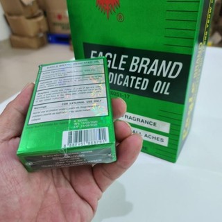 Dầu xanh con ó Eagle Brand 24ml (Chính hãng dầu Singapore - có xuất HD)