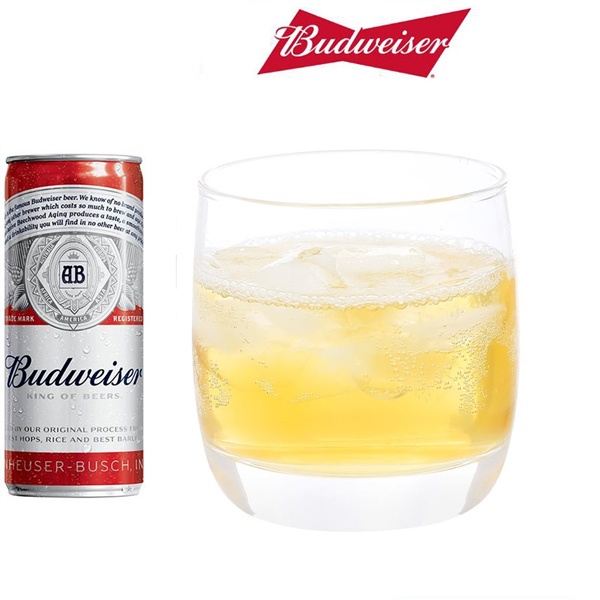 👉 Bia lon Budweiser Sleek 👉 Lon 330ml