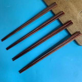 Đũa gỗ trắc đỏ trơn đẹp 23cm