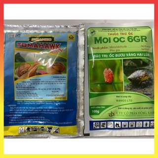 Bả trừ ốc sên Tomahawk 100g chuyên dùng chữa các loại ốc sên trong vườn 28$
