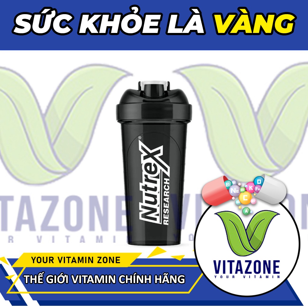 Shaker Bình Nước Thể Thao Nutrex 600ml