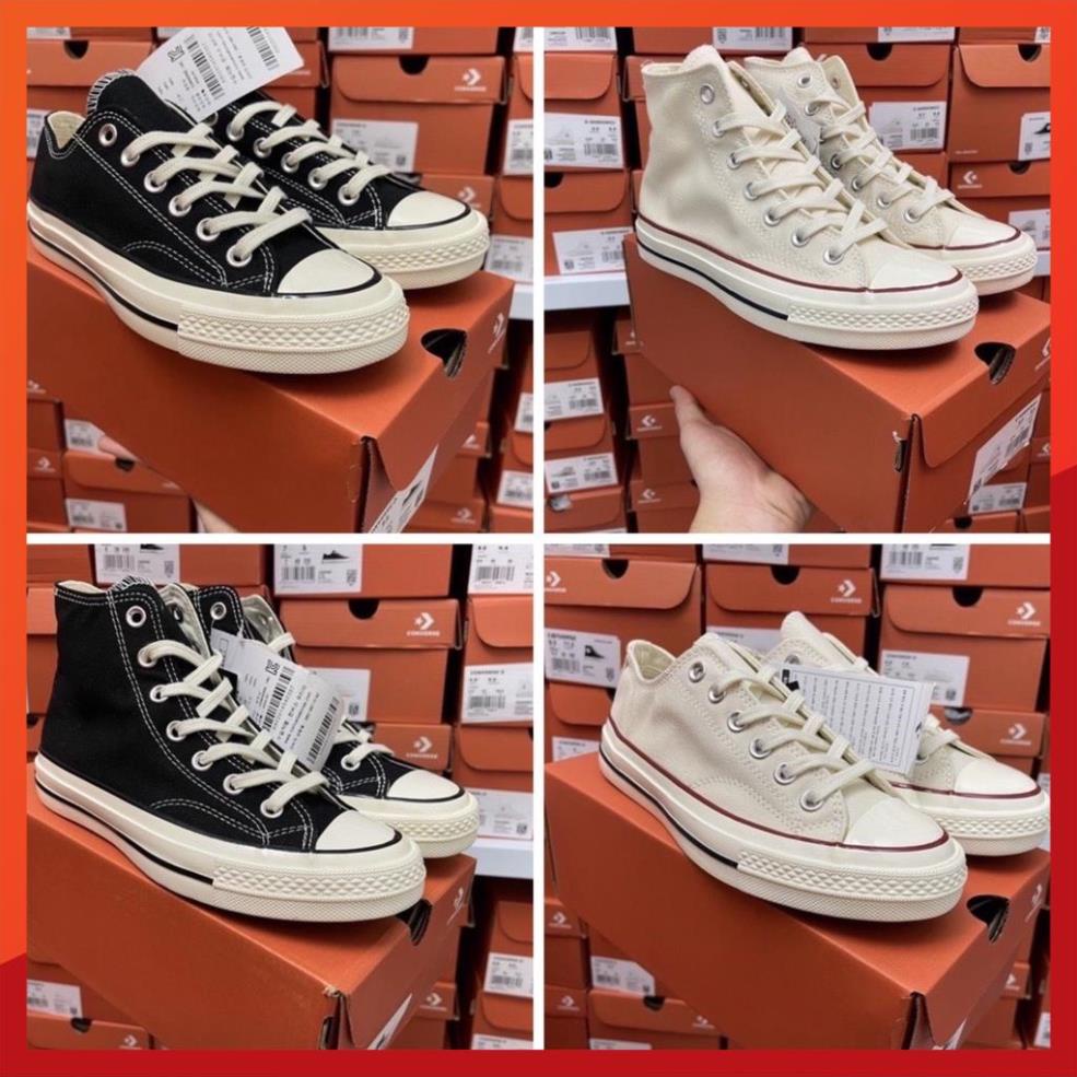 Giày Convers Chuck taylor 1970s đen trắng, Giày Convers 1970s chuẩn S.Cấp tặng full pk | EmXinh.Shoe