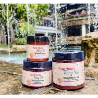 Kem trắng da body Handmade