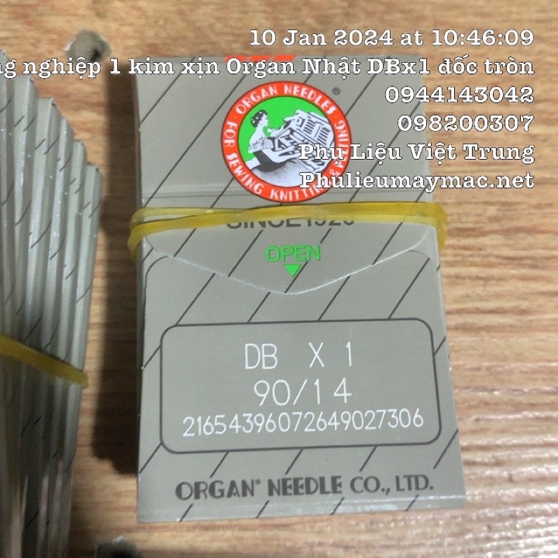 Kim Máy Công Nghiệp xịn Organ Nhật  DBx1  #120103