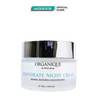 Kem Ban Đêm Organique Dưỡng Ẩm Rehydrate Night Cream 50ml