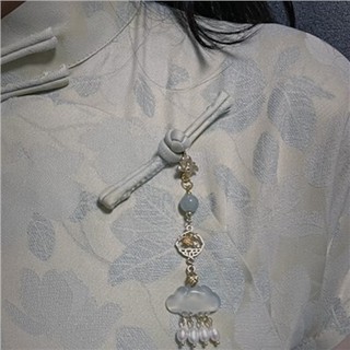 Phụ kiện dây treo trang trí quần áo phong cách sườn xám retro