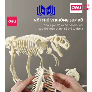 Đồ Chơi Khảo Cổ Hóa Thạch Khủng Long Đá Quý Deli Cho Bé Sáng Tạo Thông Minh Giáo Dục Cho Trẻ Em - 1 Hộp