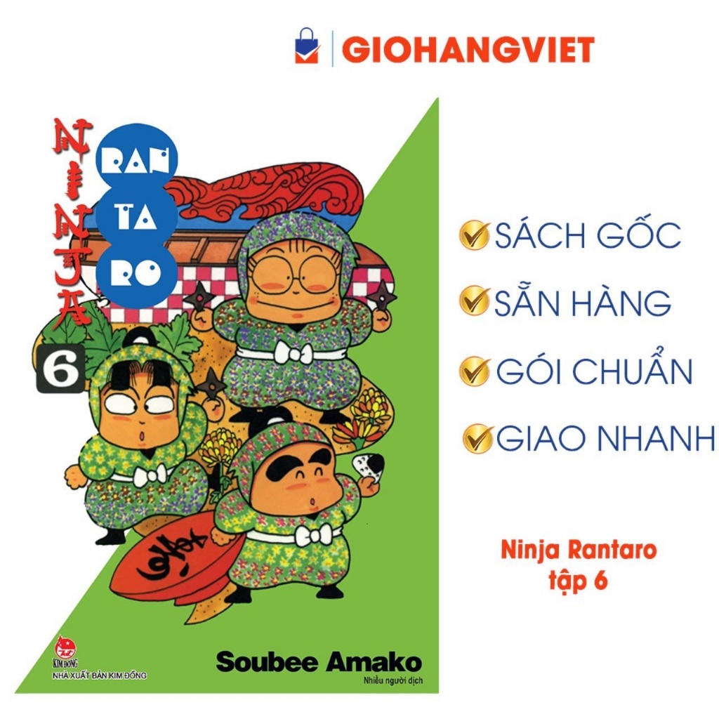 Truyện tranh Ninja Rantaro Tập 6