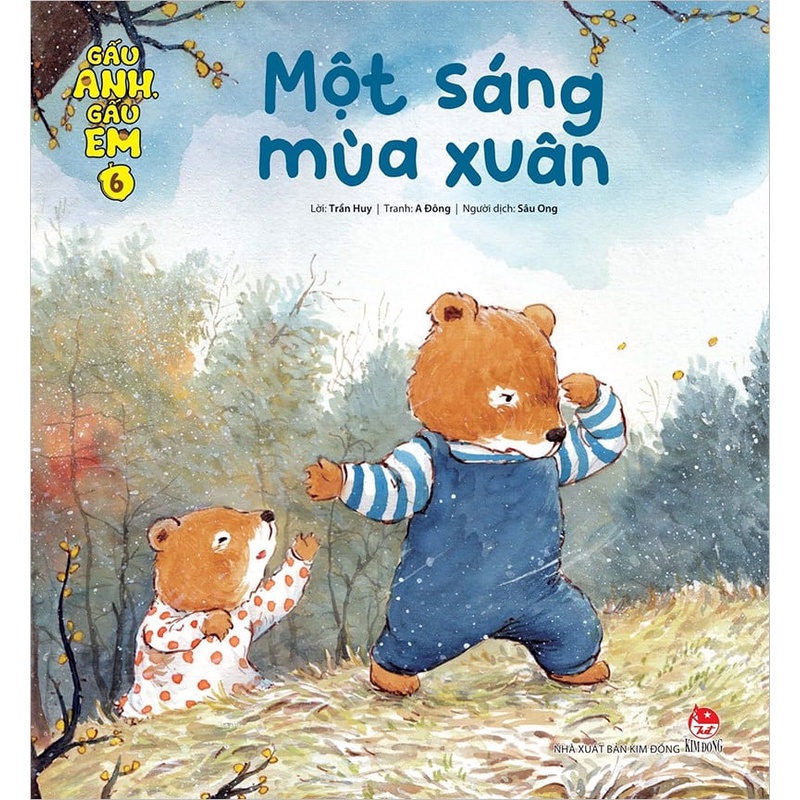 Sách Gấu Anh - Gấu Em - Tập 6: Một Sáng Mùa Xuân