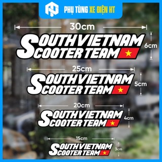 Tem Logo Decal Dán Xe Máy,Xe Điện 133,xmen,Tem Southvietnam Sticker Hàng loại 1