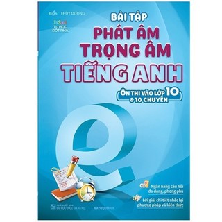Sách Bài tập phát âm trọng âm tiếng Anh