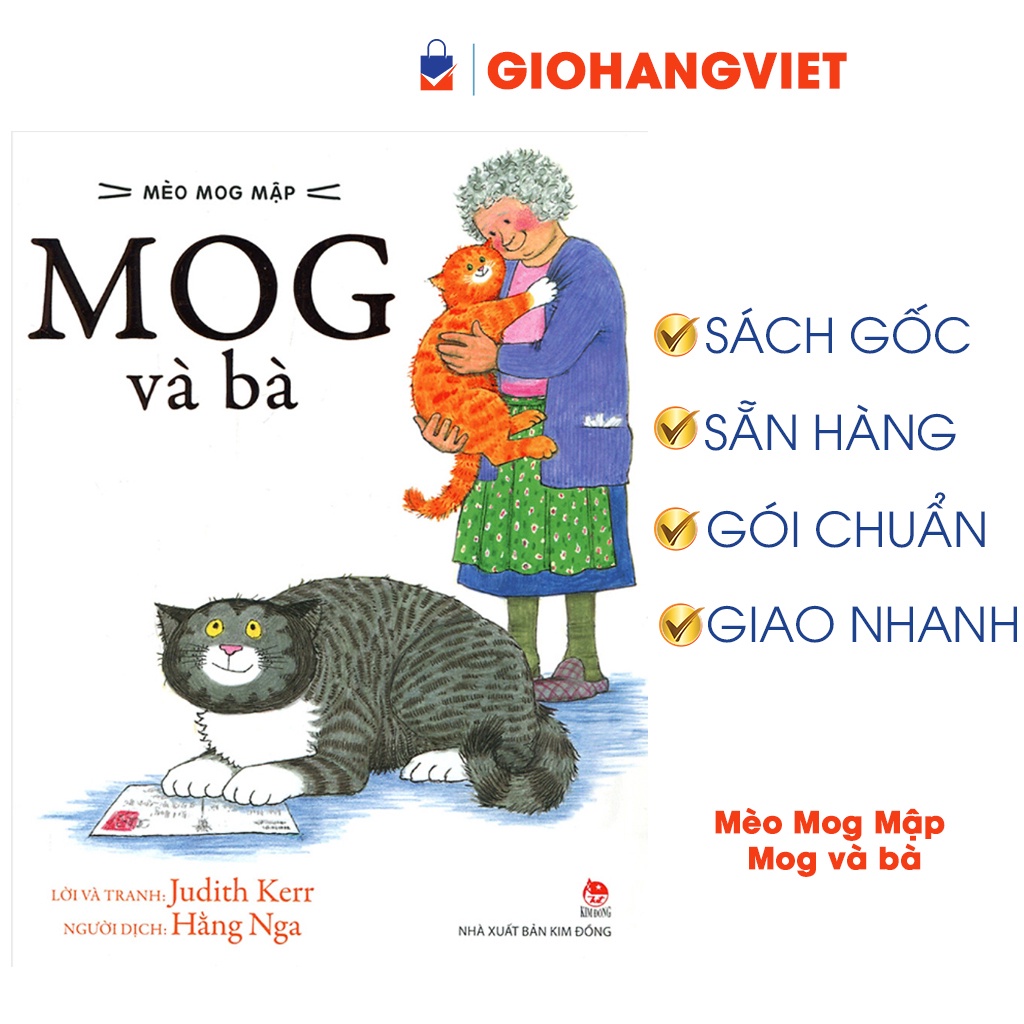 Sách Mèo Mog Mập - Mog Và Bà