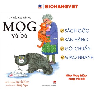 Sách mèo mog mập - mog và bà