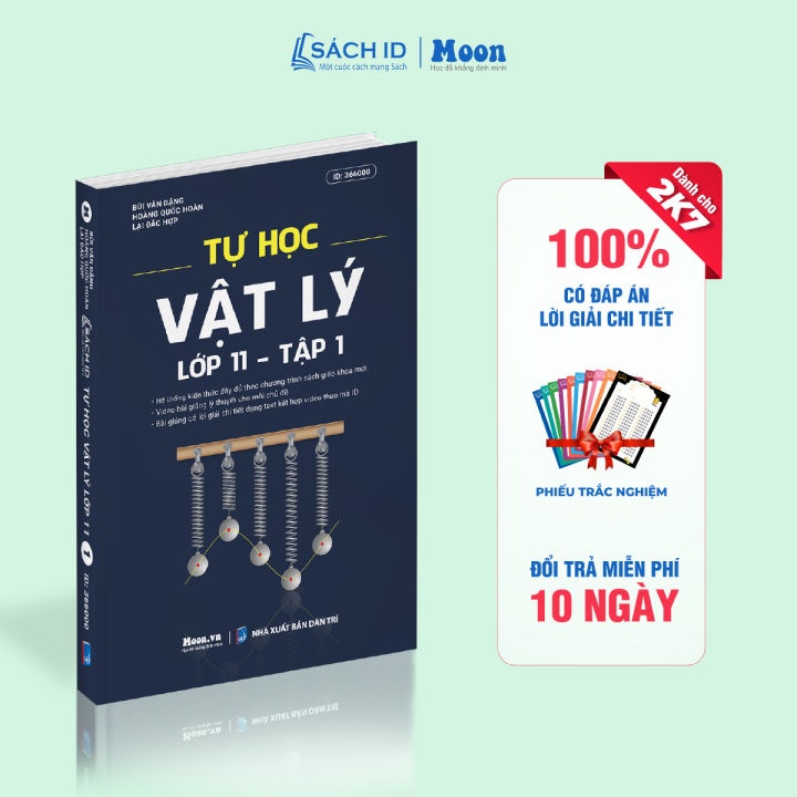 Sách Tự Học Vật Lý Lớp 11 tập 1 theo Chương Trình SGK Mới