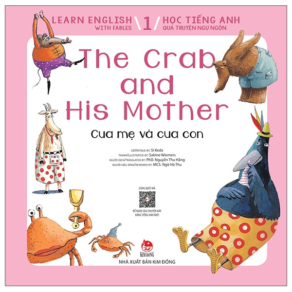 Sách learn english with fables 2-học tiếng anh qua truyện ngụ ngôn-tập 2:the hen and the golden eggs-gà mái và trứng V