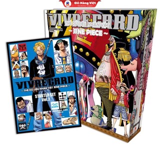 Truyện tranh - vivre card - thẻ dữ liệu nhân vật one piece starter set tập 2