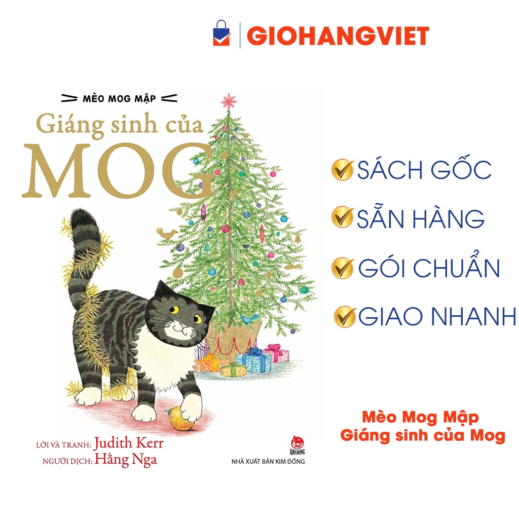 Sách Mèo Mog Mập - Giáng Sinh Của Mog