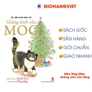 Sách mèo mog mập - giáng sinh của mog