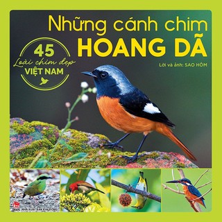 Sách Những cánh chim hoang dã - 45 loài chim đẹp Việt Nam