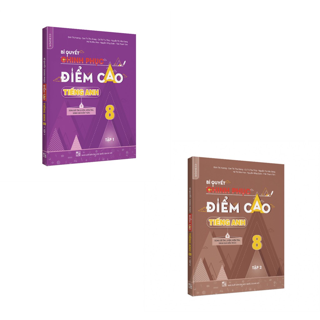 Sách Bí quyết chinh phục điểm cao môn Tiếng Anh lớp 8