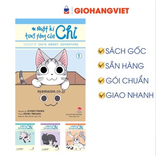 Combo truyện tranh nhật kí tung tăng của Chi ( 4 Cuốn)