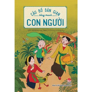 Sách Câu đố dân gian bằng tranh - Con người