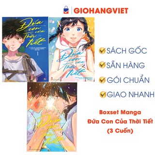 Truyện tranh -Boxset Manga Đứa Con Của Thời Tiết