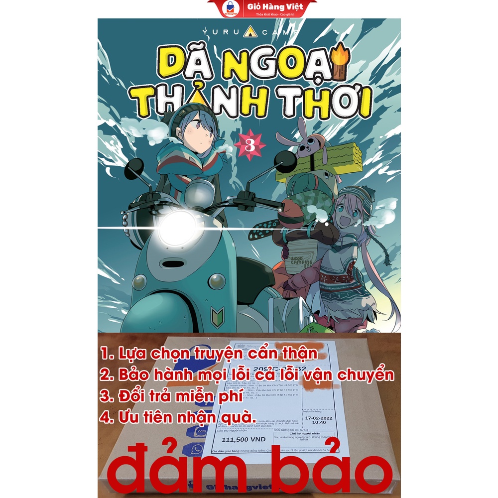 Truyện tranh - Dã Ngoại Thảnh Thơi - Yurucamp - Tập 3