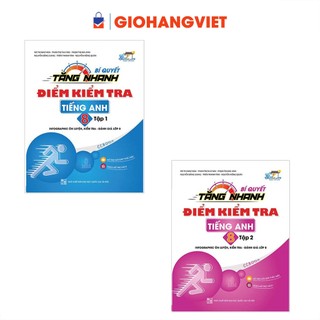 Sách - Combo Bí quyết tăng nhanh điểm kiểm tra Tiếng Anh 8 (2 tập )