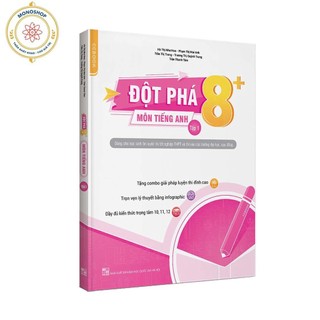 Sách - Combo Đột phá 8+ môn Tiếng Anh (tái bản 2020)
