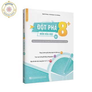 Sách - Combo Đột phá 8+ môn Hóa học (tái bản 2020)