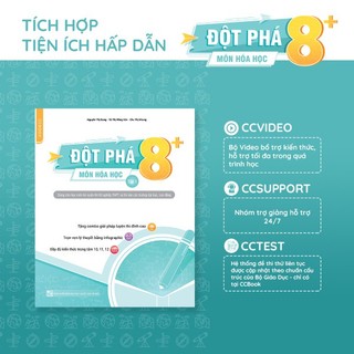 Sách - Combo Đột phá 8+ môn Hóa học (2 tập) (phiên bản 2020) (Tặng kèm thần tốc Hóa học tập 2)