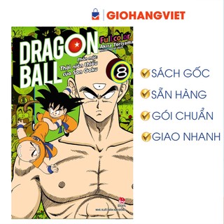 Truyện tranh- Dragon Ball Full Color - Phần Một: Thời Niên Thiếu Của Son Goku - Tập 8 [Tặng Kèm Bookmark]