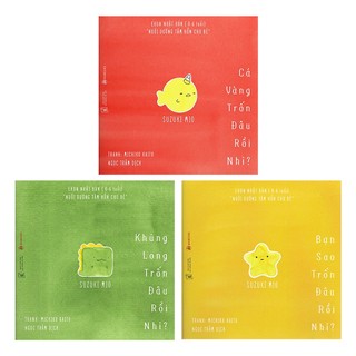 Sách - Ehon Nhật Bản - Combo 3 cuốn Đi đâu thế dành cho bé 0-6 tuổi (Tặng hướng dẫn học chơi cùng con)