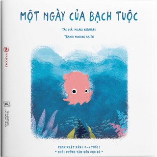 Sách - Ehon Màu sắc - Một ngày của bạch tuộc