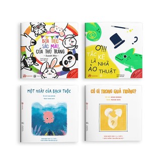 Sách - Ehon Nhật Bản - Điều kỳ diệu của màu sắc dành cho bé 0-6 tuổi lẻ tùy chọn (Tặng hướng dẫn học chơi cùng con)