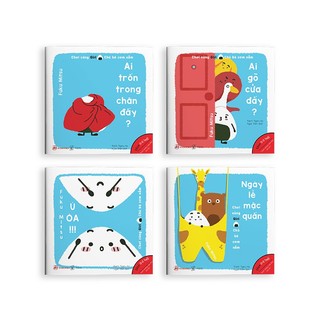 Sách Ehon - Combo 4 cuốn Giri - Chú bé cơm nắm phần 2 - Ehon cho bé từ 0 - 6 tuổi (Tặng hướng dẫn học chơi cùng con)