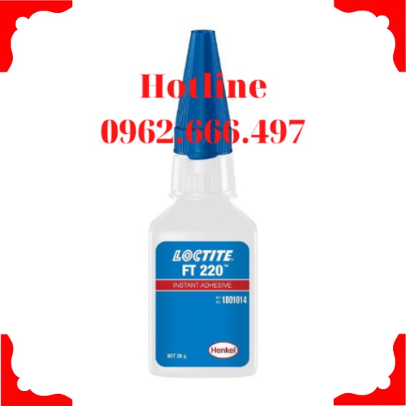 [Mới]- Keo dán loctite 220 - 20g