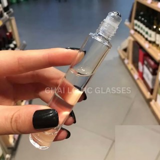Chai đựng tinh dầu tròn vuông, vỏ dày dạng bi lăn 3ml 5ml 10ml 20ml 30ml